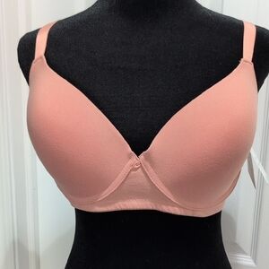 NWT Lightly Lined Women's Blush T Shirt Bra Size 36D